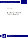 Buchcover Berechnungsmethoden des Produktionspotenzials