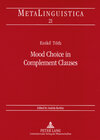 Buchcover Mood Choice in Complement Clauses