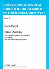 Buchcover Otto Zöckler