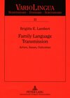 Buchcover Family Language Transmission