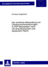 Buchcover Die rechtliche Behandlung von Urheberrechtsverletzungen in P2P-Netzwerken nach US-amerikanischem und deutschem Recht