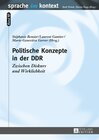 Buchcover Politische Konzepte in der DDR