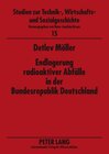 Buchcover Endlagerung radioaktiver Abfälle in der Bundesrepublik Deutschland