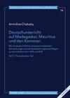 Buchcover Deutschunterricht auf Madagaskar, Mauritius und den Komoren