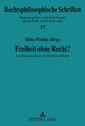 Buchcover Freiheit ohne Recht?