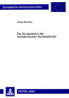 Buchcover Die Kooperation der norddeutschen Bundesländer