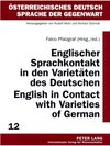 Buchcover Englischer Sprachkontakt in den Varietäten des Deutschen- English in Contact with Varieties of German