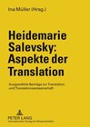 Buchcover Heidemarie Salevsky: Aspekte der Translation