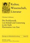 Buchcover Die Problematik von Schuld und Läuterung in der Epik Hartmanns von Aue