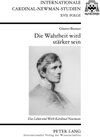 Buchcover Die Wahrheit wird stärker sein
