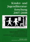 Buchcover Kinder- und Jugendliteraturforschung 2007/2008