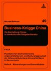 Buchcover Business-Knigge China