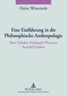 Buchcover Eine Einführung in die Philosophische Anthropologie