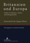 Buchcover Britannien und Europa- Britain and Europe