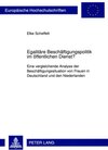 Buchcover Egalitäre Beschäftigungspolitik im öffentlichen Dienst?