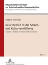 Buchcover Neue Medien in der Sprach- und Kulturvermittlung
