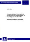 Buchcover Einsatz digitaler Informations- und Kommunikationsmedien im Fremdsprachenunterricht
