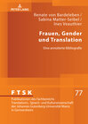 Buchcover Frauen, Gender und Translation