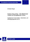 Buchcover Türkei ante portas – Der Beitritt der Türkei zur Europäischen Union