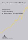 Buchcover Der Skontroführer an den deutschen Wertpapierbörsen