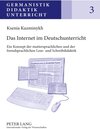 Buchcover Das Internet im Deutschunterricht