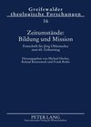 Buchcover Zeitumstände: Bildung und Mission