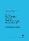 Buchcover Kosovo – Staatsschulden – Notstand – EU-Reformvertrag – Humanitätsrecht