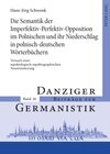 Buchcover Die Semantik der Imperfektiv-Perfektiv-Opposition im Polnischen und ihr Niederschlag in polnisch-deutschen Wörterbüchern