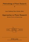 Buchcover Approaches to Music Research