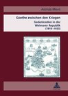 Buchcover Goethe zwischen den Kriegen