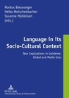 Buchcover Language in its Socio-Cultural Context