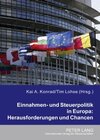 Buchcover Einnahmen- und Steuerpolitik in Europa: Herausforderungen und Chancen