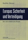 Buchcover Europas Sicherheit und Verteidigung