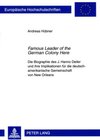 Buchcover «Famous Leader of the German Colony Here»