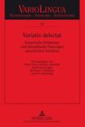 Buchcover Variatio delectat