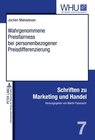 Buchcover Wahrgenommene Preisfairness bei personenbezogener Preisdifferenzierung