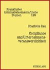 Buchcover Compliance und Unternehmensverantwortlichkeit