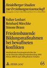 Buchcover Friedensbauende Bildungsmaßnahmen bei bewaffneten Konflikten