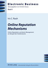 Buchcover Online Reputation Mechanisms