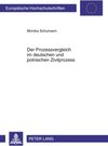 Buchcover Der Prozessvergleich im deutschen und polnischen Zivilprozess