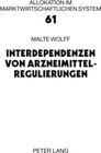 Buchcover Interdependenzen von Arzneimittelregulierungen