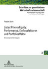 Buchcover Listed Private Equity: Performance, Einflussfaktoren und Portfolioeffekte
