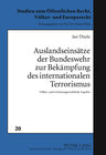 Buchcover Auslandseinsätze der Bundeswehr zur Bekämpfung des internationalen Terrorismus