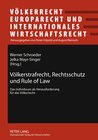 Buchcover Völkerstrafrecht, Rechtsschutz und Rule of Law