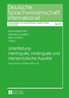 Buchcover Untertitelung: interlinguale, intralinguale und intersemiotische Aspekte