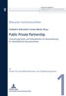 Buchcover Public Private Partnership