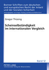 Buchcover Scheinselbständigkeit im internationalen Vergleich