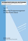 Buchcover Effizientes Prozessmanagement im öffentlichen Dienst