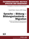 Buchcover Sprache – Bildung – Bildungsstandards – Migration
