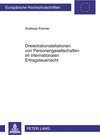 Buchcover Dreieckskonstellationen von Personengesellschaften im internationalen Ertragsteuerrecht